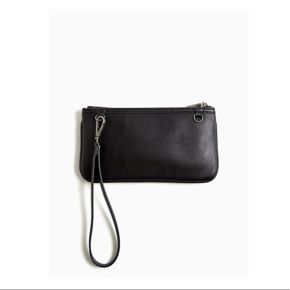 TORRID NWT BETSEY JOHNSON BLACK FAUX LEATHER SPARKLE CONVERTIBLE BAG - Picture 6 of 6